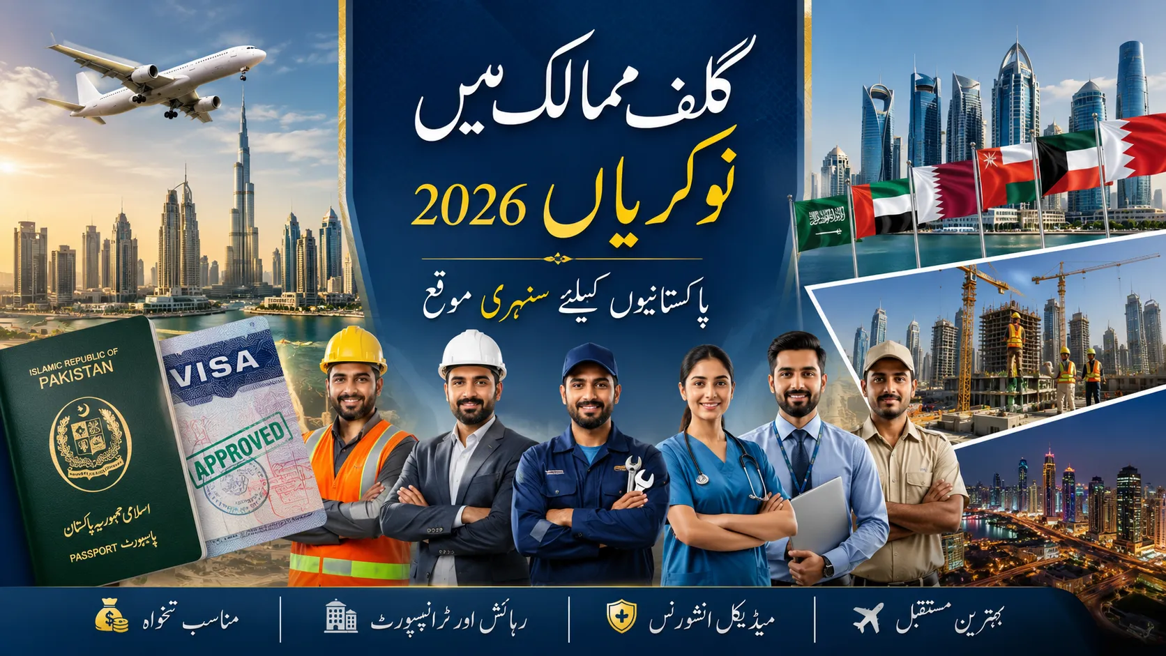 Jobs for Pakistanis in Gulf Countries 2026 – Complete Guide to Overseas Employment Opportunities