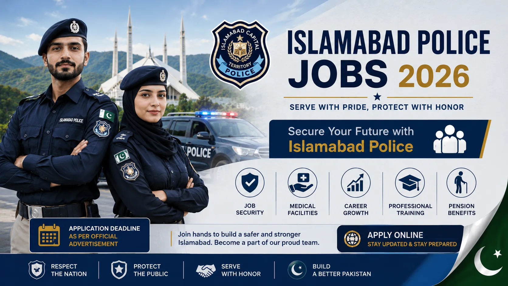 Jobs in Islamabad Police Online Apply, Eligibility, Salary & Complete Guide