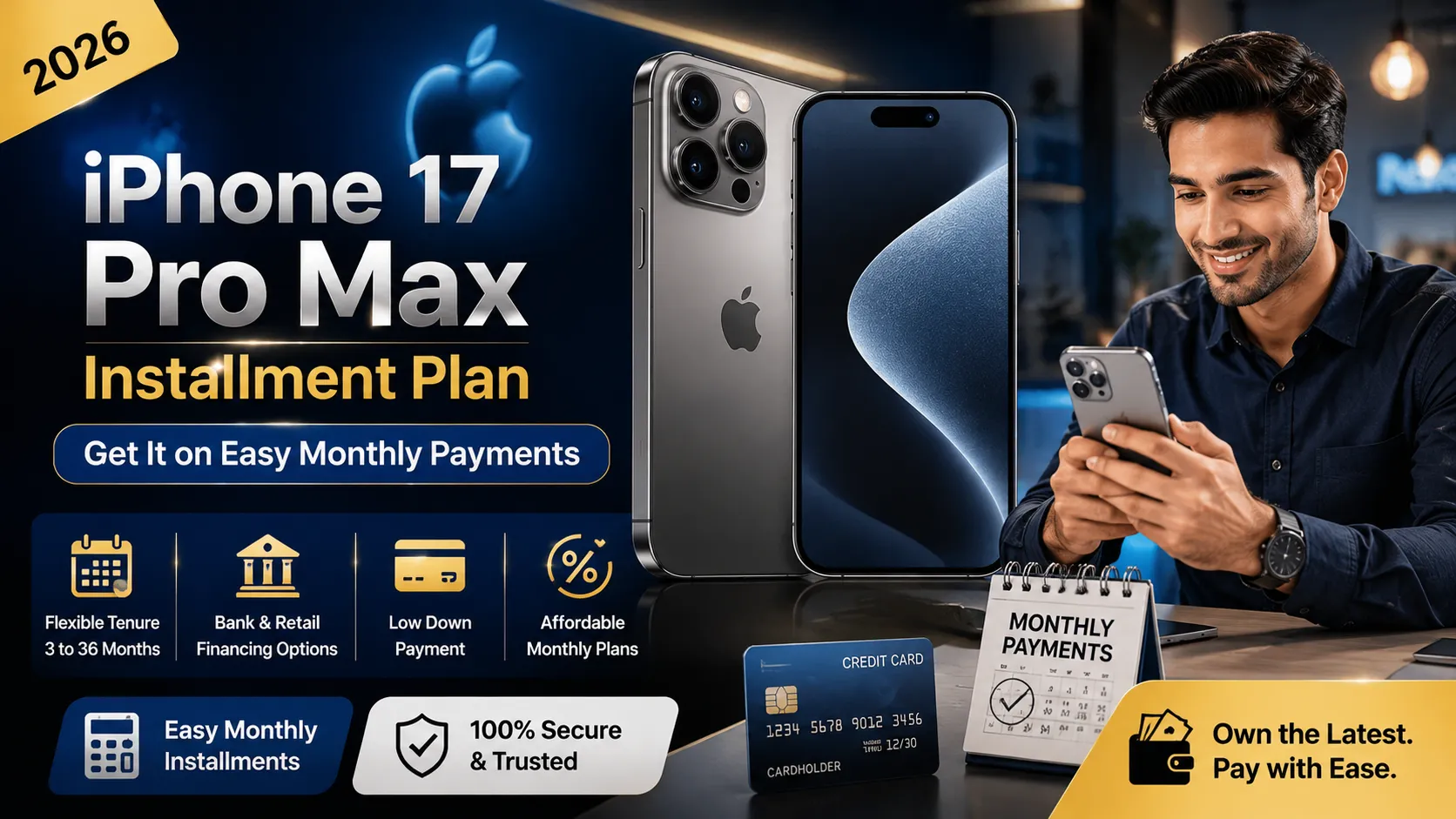 iPhone 17 Pro Max on Installments in Pakistan 2026 – Easy Monthly Payment Plans